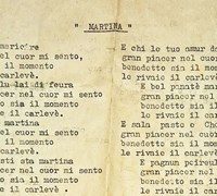 LA “MARTINA”, UN “CANTO A DIALOGO” DELLA TRADIZIONE PIEMONTESE