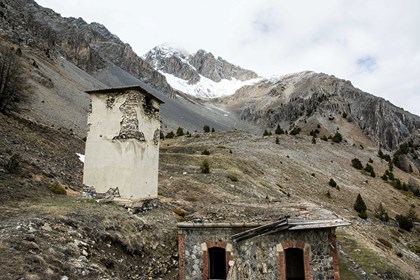 Da Claviere alla Batteria Alta du Petit Vallon, sulle pendici dello Chaberton