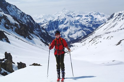 Con gli sci o le ciaspole nel Vallon Des Baisses