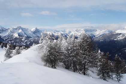 Da Monfol al Col Blegier, sullo spartiacque tra Valsusa e Val Chisone