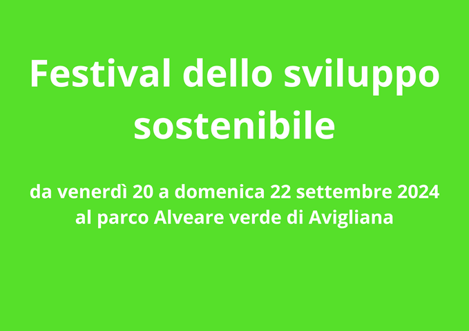 Festival dello sviluppo sostenibile