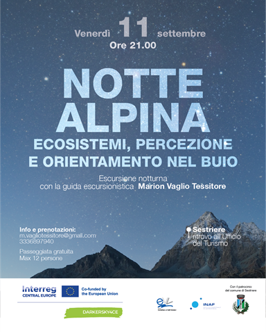 Notte Alpina. Ecosistemi, percezione e orientamento nel buio 