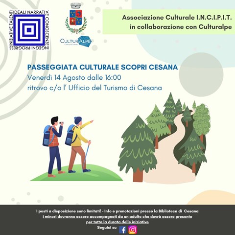 Passeggiata culturale scopri Cesana T.se
