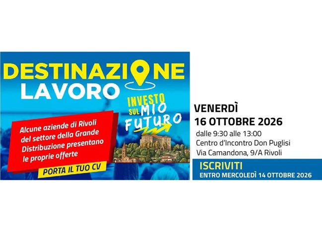 Destinazione Lavoro 2026