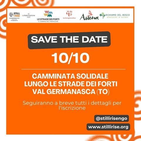 Still I Rise - Camminata Solidale sulle Strade dei Forti