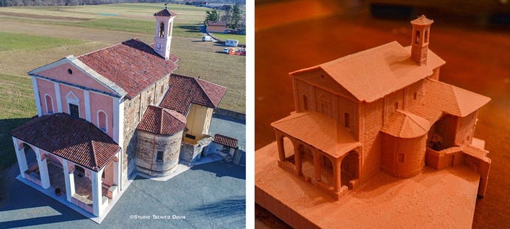 Cover bussone La Cappella Madonna del Bussone di Giaveno: dal rilievo aereo al modello 3D