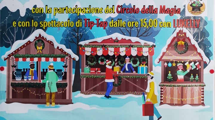 Natale a Sant'Antonino, tra pattini e mercatini