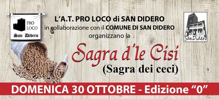 Sagra d'le Cisi (Sagra dei Ceci) a San Didero