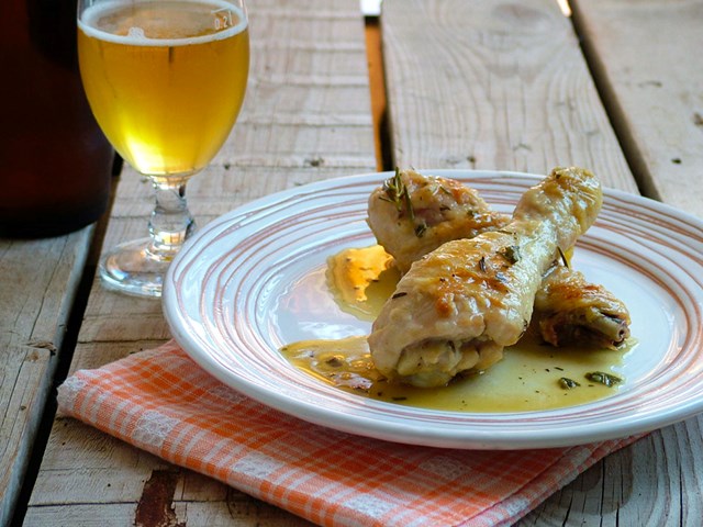 Pollo alla birra orizzontale Due ricette con la birra (ma che sia artigianale!)