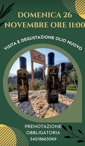 BENVENUTO OLIO NUOVO 