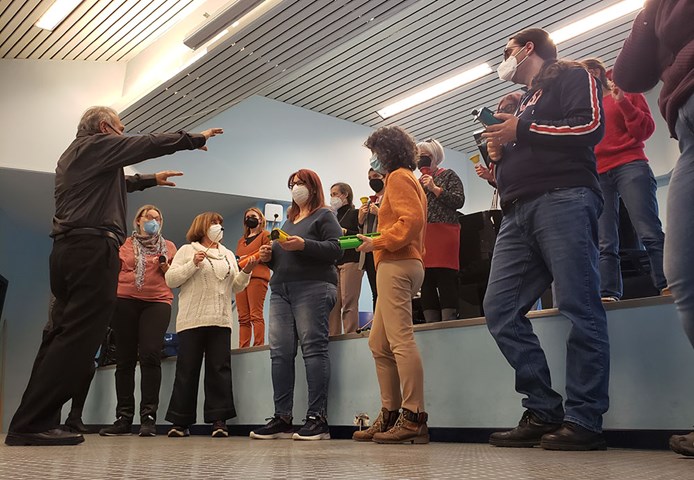 Seminario Coro Manos Blancas 1 Formazione, ricerca ed una nuova pubblicazione al Centro Goitre di Avigliana