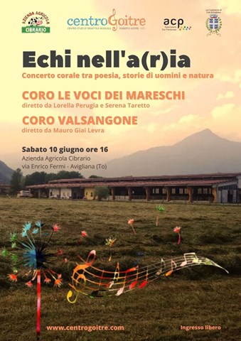 "Echi nell'a(r)ia: due cori in Cascina Cibrario