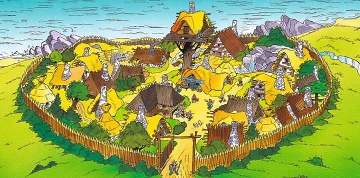 Villaggio Asterix1 Donno e Cozio, erano a Susa "gli Asterix delle Alpi"