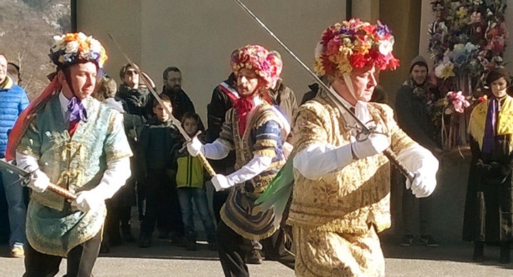 22 e 28 gennaio, a Giaglione gli spadonari danzano per San Vincenzo