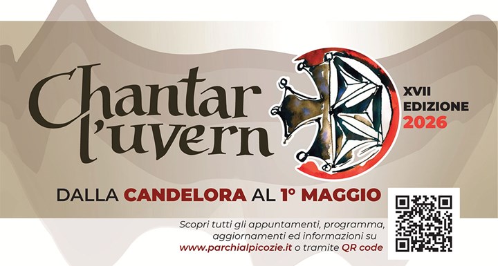 CHANTAR L'UVÈRN, GLI APPUNTAMENTI DI FEBBRAIO 2026