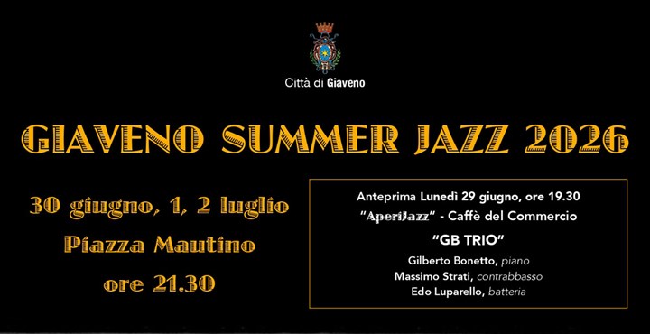GIAVENO SUMMER JAZZ 2026