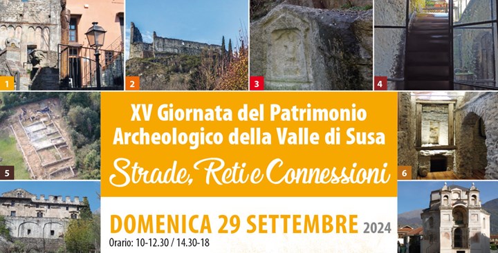 Giornata del patrimonio archeologico valsusino 2024: Strade, Reti e Connessioni