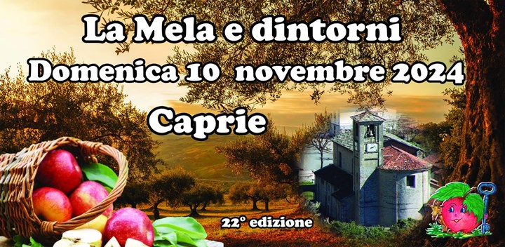 Domenica 10 novembre 2024 "Mela e dintorni" a Caprie