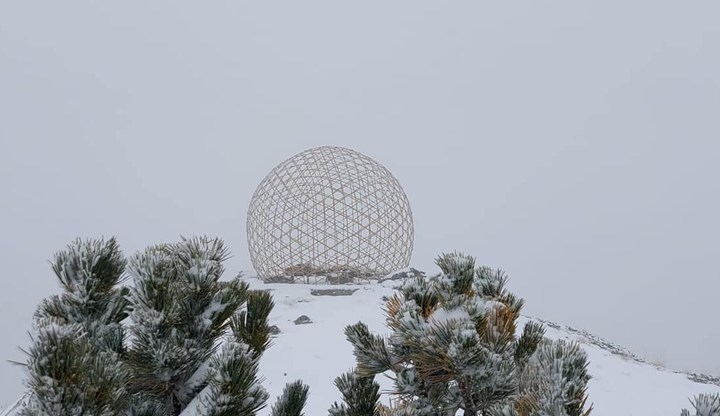 “Mirage”, una sfera sui Monti della Luna