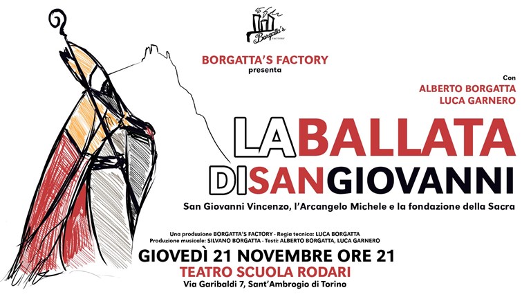 Borgatta's Factory: La vita di San Giovanni Vincenzo in uno spettacolo teatrale 