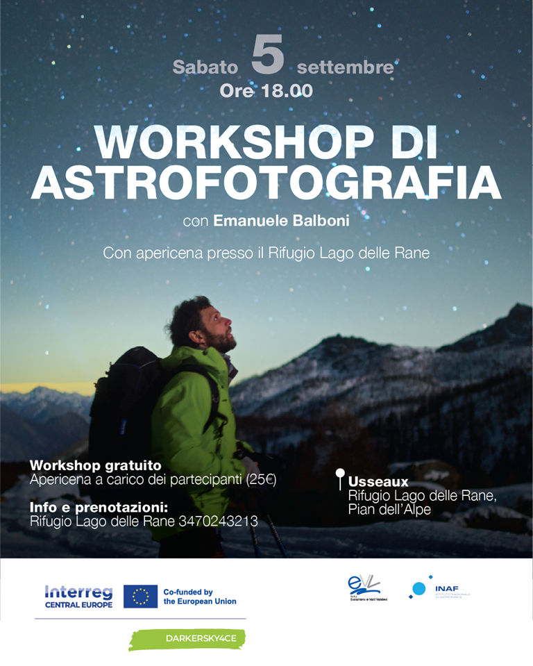 Workshop di astrofotografia 
