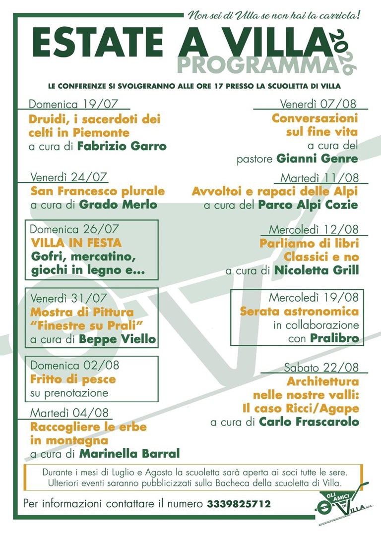 Estate a Villa di Prali