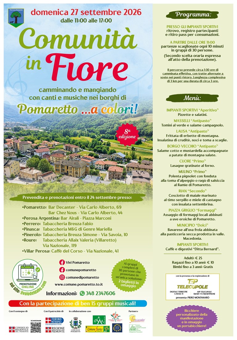 Pomaretto... a colori 2026
