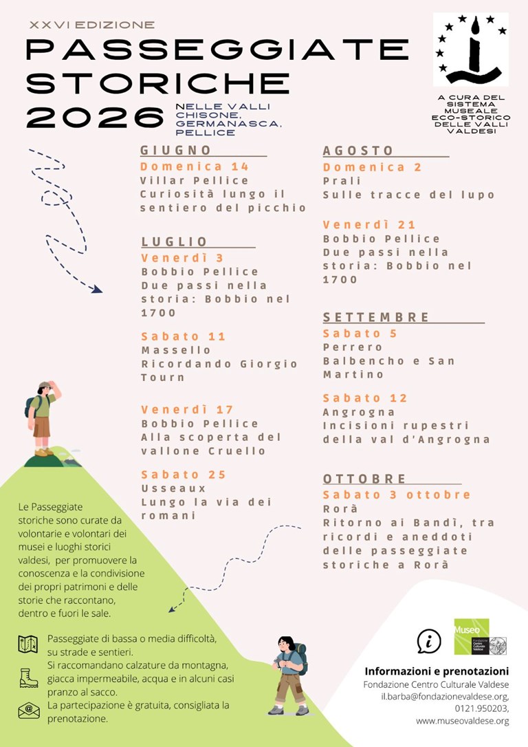 Passeggiate storiche 2026