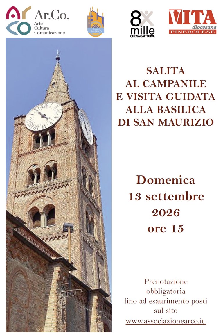 Salita al Campanile e visita alla Basilica di San Maurizio