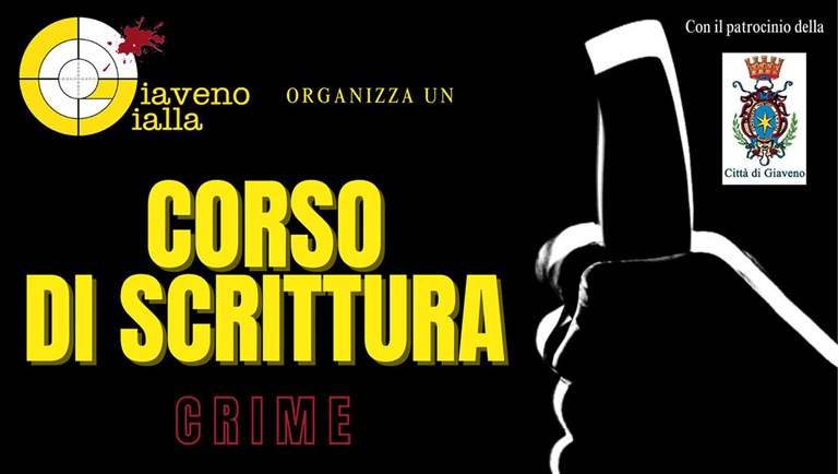 A Giaveno un corso di scrittura crime