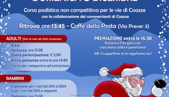 COAZZE: CORSA DEI BABBI NATALE