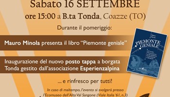 Coazze, borgata Tonda protagonista sabato 16 settembre