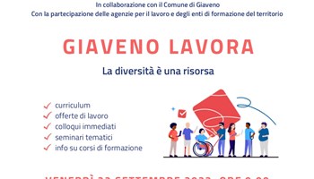 GIAVENO LAVORA: incontro tra domanda e offerta con il Centro per l’Impiego 