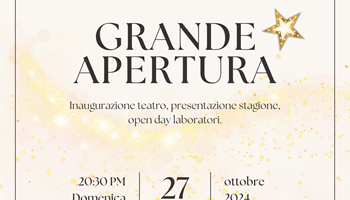 PRESENTAZIONE & INAUGURAZIONE TEATRO STAGE4 e 1°STAGIONE: “scarpette rosse”