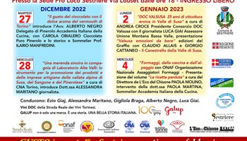 "Gusto in Quota" a Sestriere con Laboratorio Alte Valli