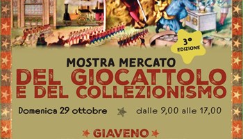 Mostra mercato del giocattolo e del collezionismo. A Giaveno domenica 29 ottobre in piazza Mautino