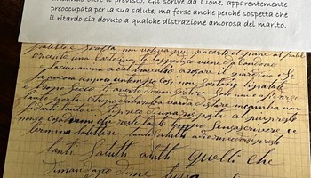 Museo il Vomere Drubiaglio - lettera del 1894 "Il Vomere", un ecomuseo in frazione Grangia ad Avigliana