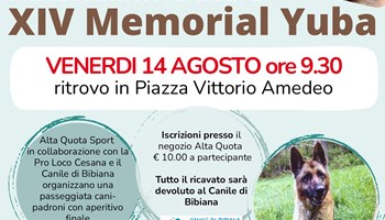 Passeggiata a sei zampe - XIV Memorial Yuba