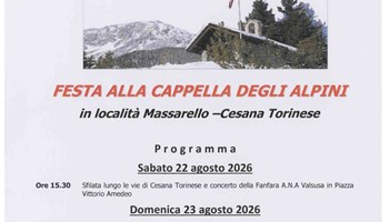 Festa degli Alpini a Cesana Torinese