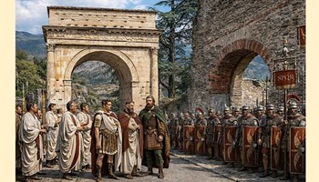 Augusto alla Porta di Susa 