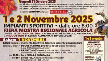 Fiera santi Luserna 2025 Luserna San Giovanni, Fiera dei Santi