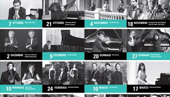 Manifesto Stagione 2025-2026_web "ASCOLTI", A PINEROLO LA STAGIONE CONCERTISTICA 2024/2025