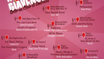 7 GIUGNO: LA NOTTE ROSA DÀ IL VIA ALL’ESTATE GIAVENESE