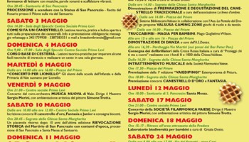 Sagra Canestrello 2025ok Vaie, la Sagra del Canestrello 2025 è domenica 11 Maggio