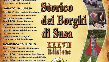 Torneo storico di Susa 2025: il programma