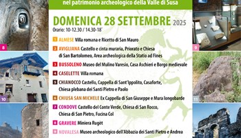 Giornata del patrimonio archeologico valsusino 2025: Tracce in movimento