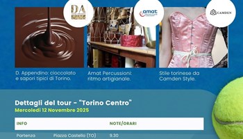 Tour CNA 2025 - in contemporanea alle Nitto ATP Finals