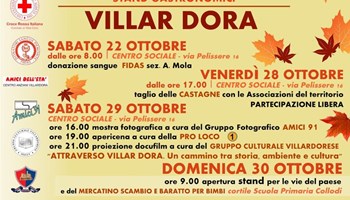 Festa d'autunno a Villar Dora