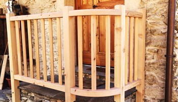 Tron ringhiera Falegnameria artigianale Gino Tron