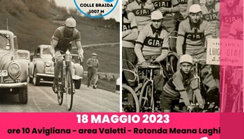 Si inaugura col Giro d'Italia la valorizzazione della salita al Colle Braida